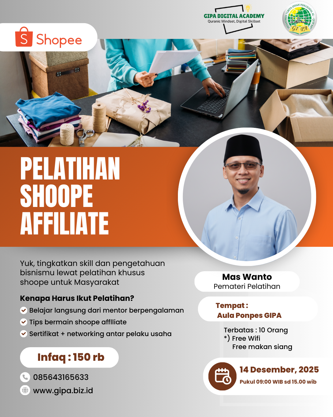 Pelatihan Shoope Affiliate
